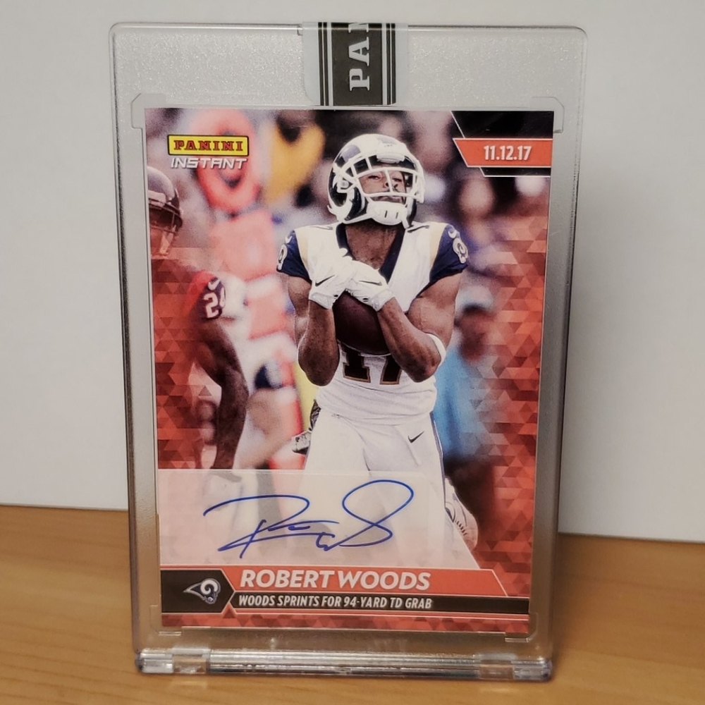 2017 Panini Instant Robert Woods Autographed Card